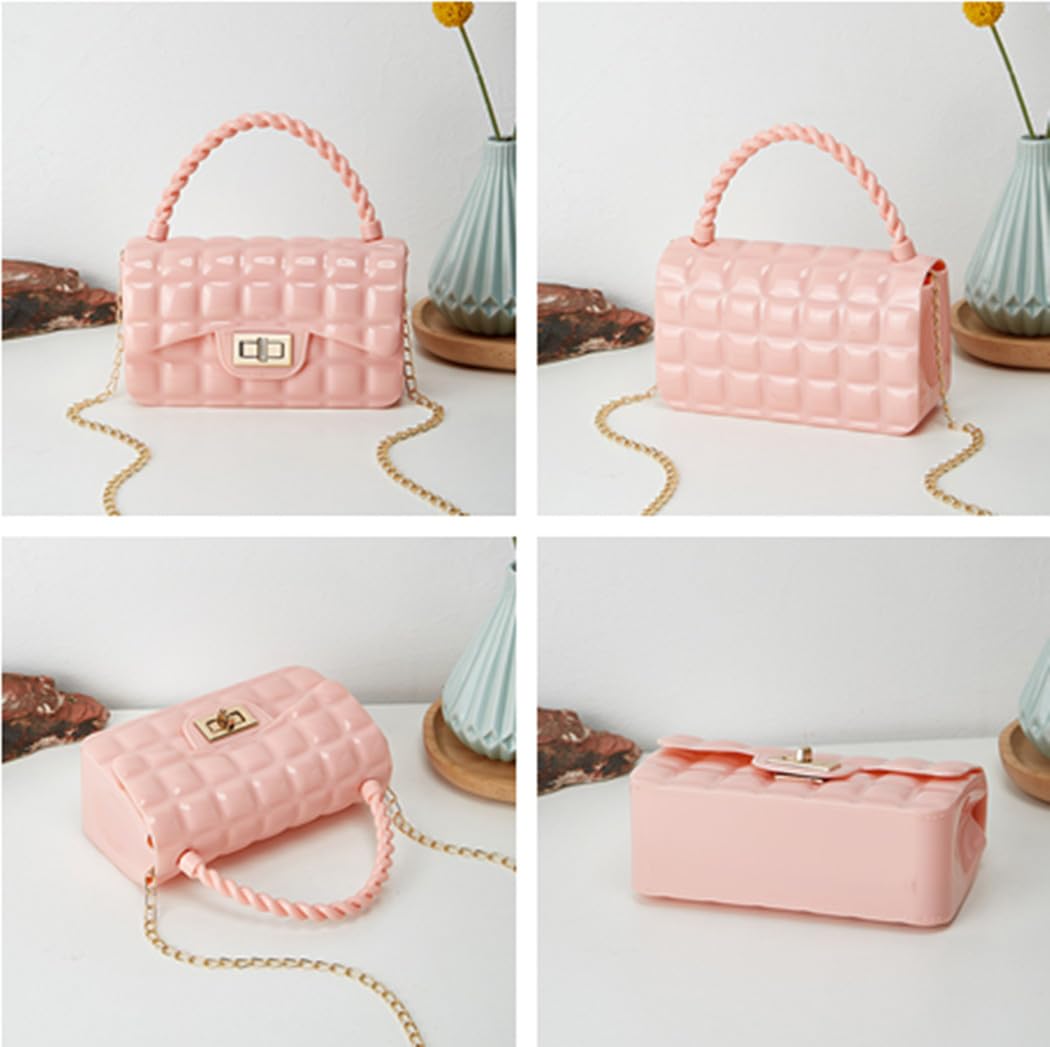 Sac à bandoulière en chaîne pour filles, sac de princesse, sac à main en chaîne, mezzanine à trois couches détachable en chaîne pour cadeau d'anniversaire pour filles 