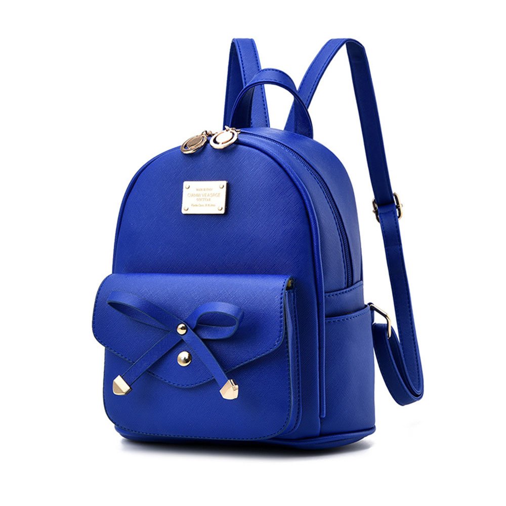 I IHAYNER Mini sac à dos en cuir avec nœud papillon pour filles 