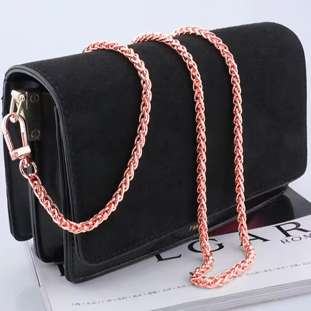 2Pcs Bag Extender Chain Metal Pearl Double Purse Strap Extenders for Handbags Crossbody Bag Gold Purse Extender Chain Purse Strap Replacement Black White Purse Accessories Bag Charms Mobile Phone Case