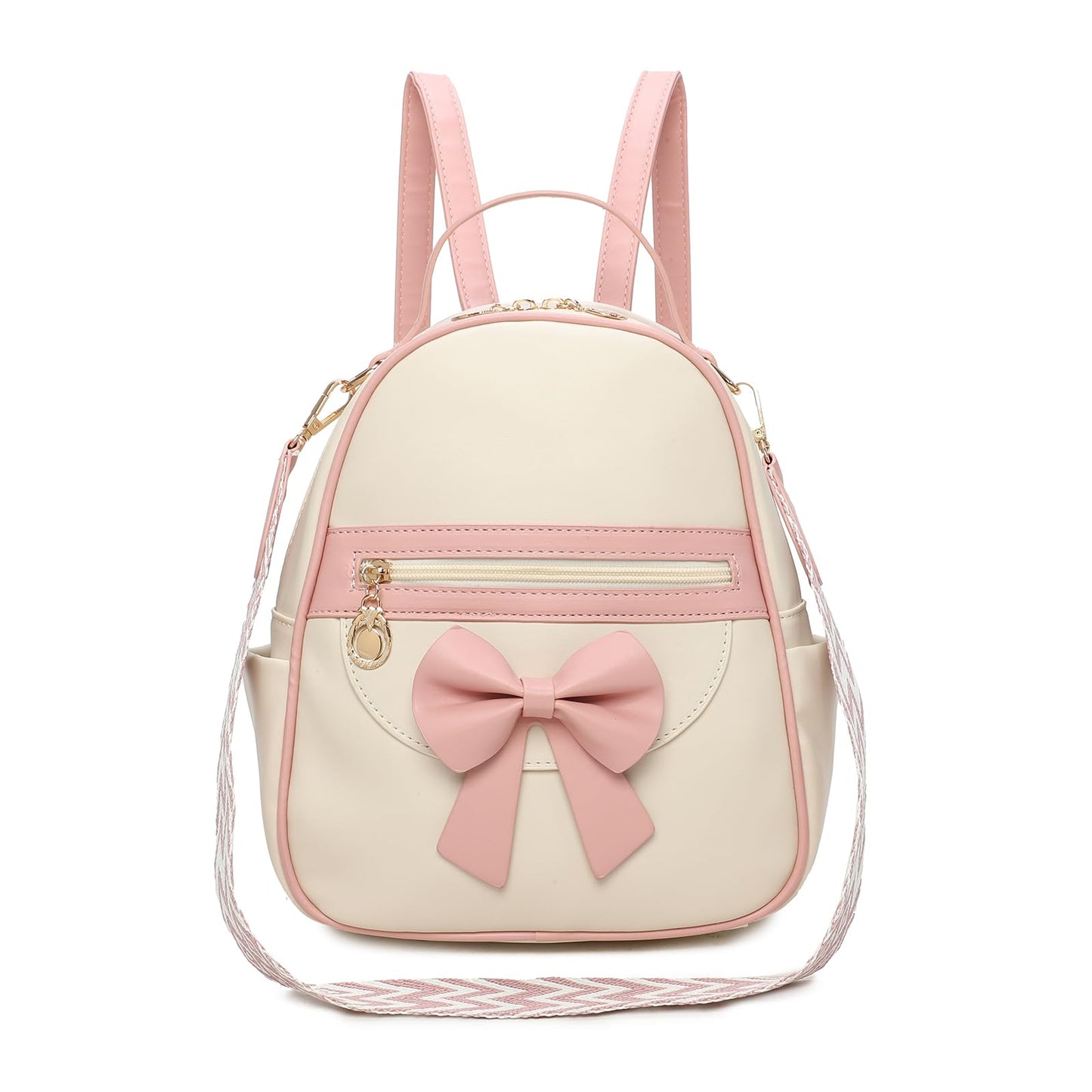 I IHAYNER Mini sac à dos pour filles, joli sac à dos en cuir avec nœud papillon pour filles, petit sac à bandoulière de créateur, sac à main tendance pour femmes, noir 