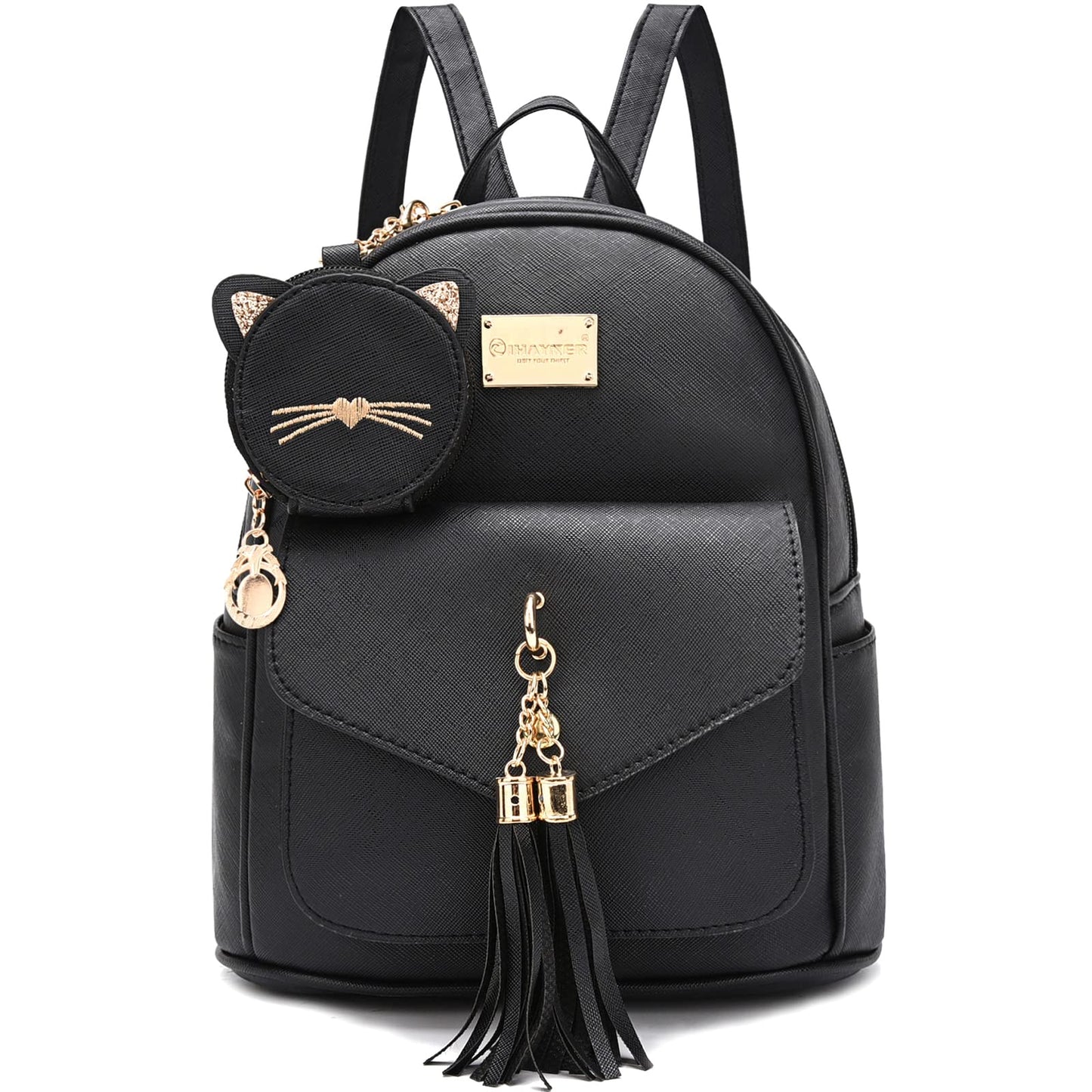 I IHAYNER Sac à dos tendance pour filles Mini sac à main Sac à dos pour femmes Petit sac à dos en cuir Sac à main pour adolescentes avec porte-monnaie