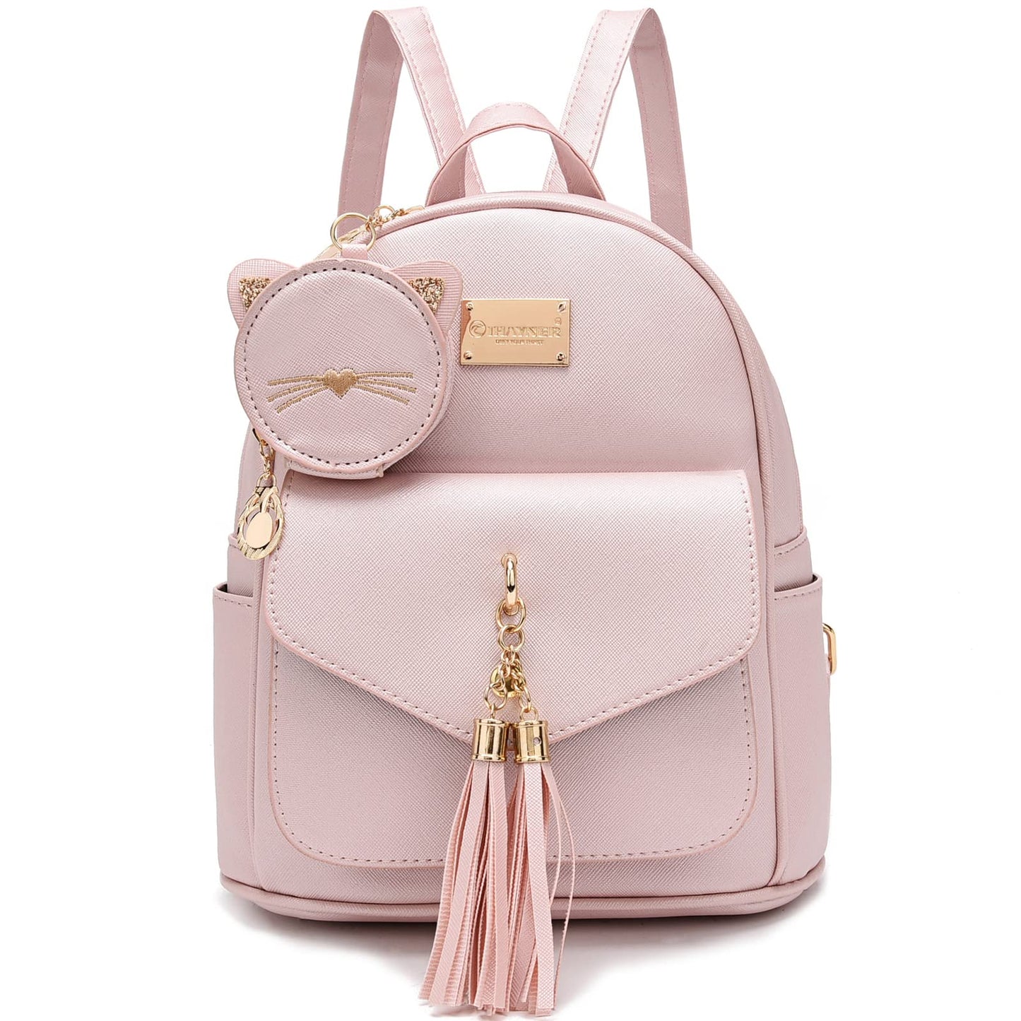 I IHAYNER Sac à dos tendance pour filles Mini sac à main Sac à dos pour femmes Petit sac à dos en cuir Sac à main pour adolescentes avec porte-monnaie