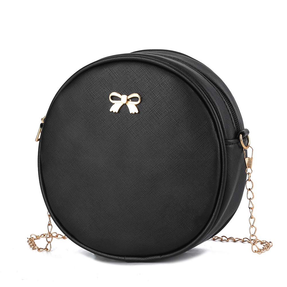 I IHAYNER Sac à dos en cuir tendance avec nœud papillon pour filles, 3 pièces, sac à dos pour femmes, sac à bandoulière 