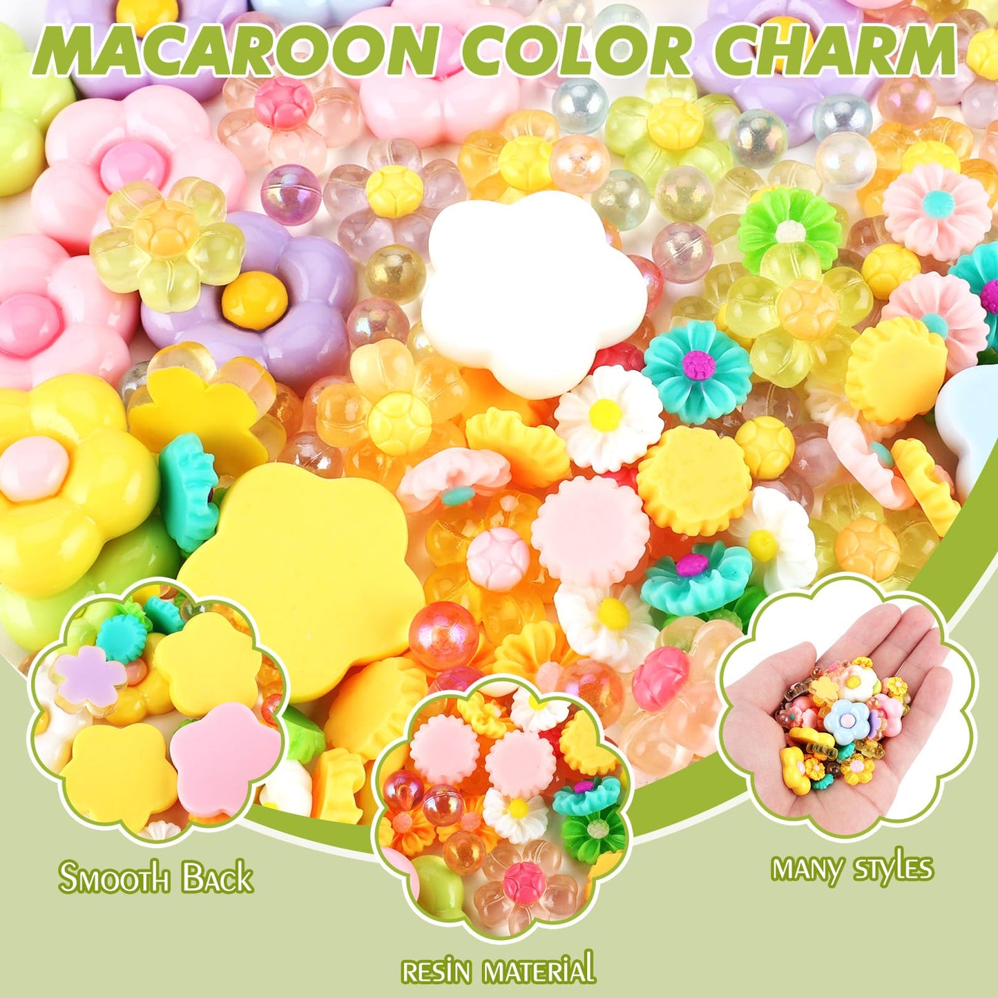 120Pcs Kawaii Slime Charms 3D Cute Mini Flatback Nail Gummy Bear Beads Bulk Resin Jewelry Making Candy Embellishments Supplies for Cell Phone Scrapbooking DIY Crafts